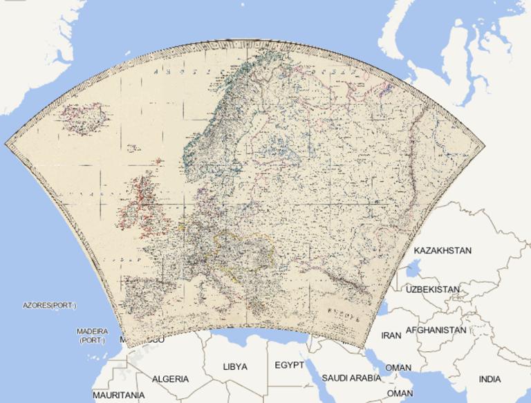 1869年欧洲在线地图