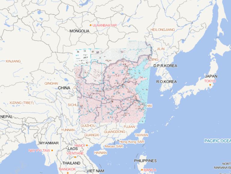 199年11月中国东汉末年军阀割据形势在线历史地图