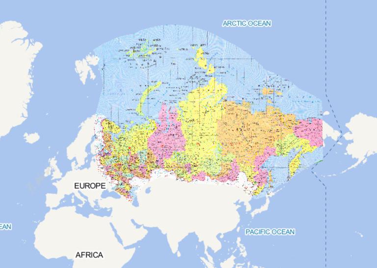 俄罗斯在线地图