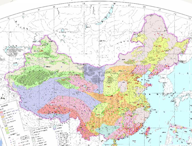 中国地下热水分布在线地图