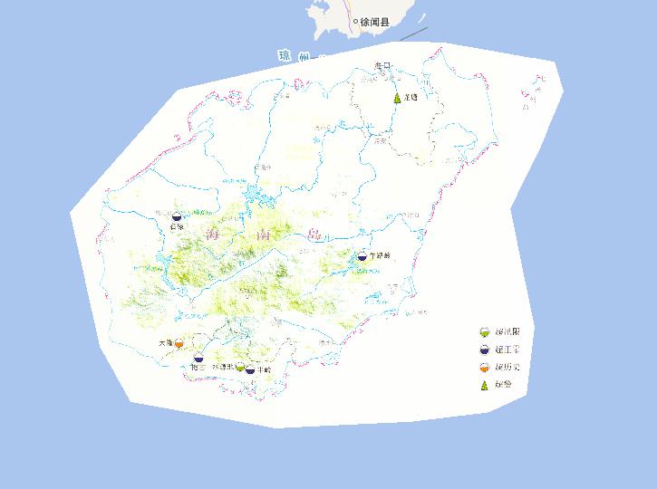 2010年10月3日-8日中国南方洪涝灾害水库河道水情形势在线地图