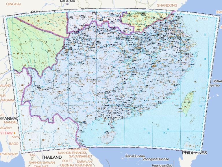 中国南北朝时期南朝梁历史地图
