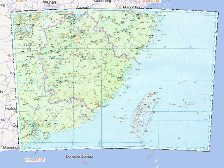 中国南北朝时期南朝齐江州历史地图