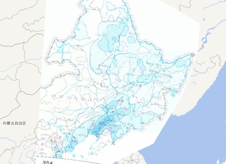 2010年7月14-22日中国东北洪涝灾害降雨量在线地图