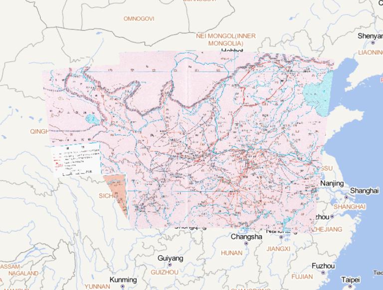 1633年11月-1644年3月中国明末李自成领导的农民战争在线历史地图