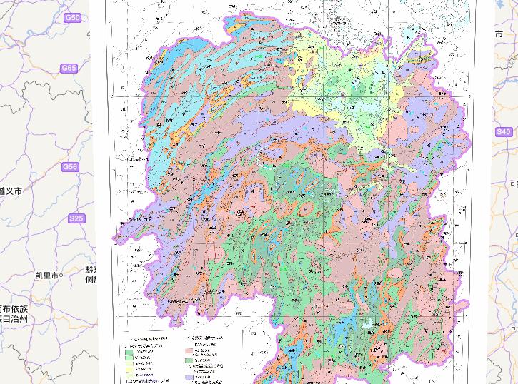 中国湖南省水文地质在线地图