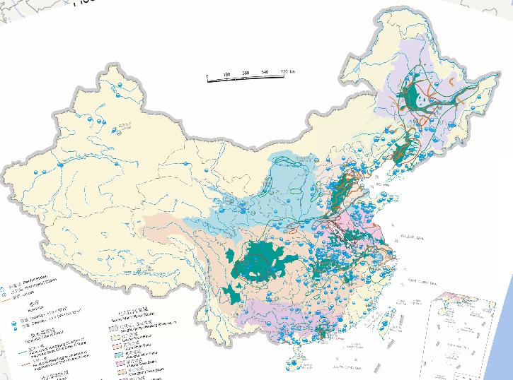 中国七大江河防洪工程在线地图