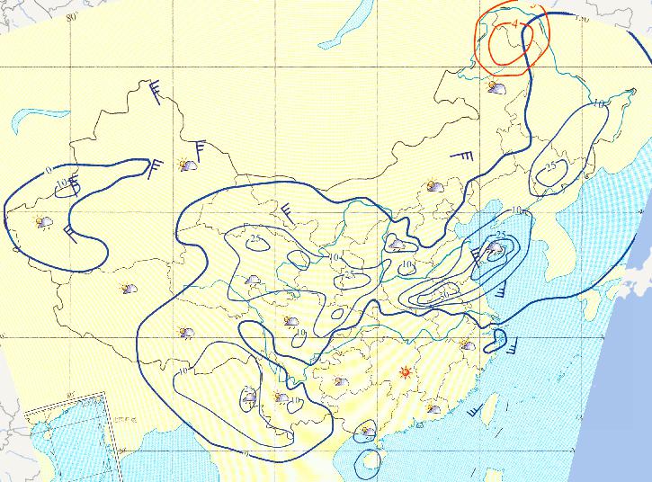 2010年7月1日中国大兴安岭森林火灾森林火险气象等级预报在线地图