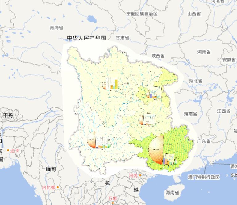 2010年中国西南旱灾农业抗旱投入在线地图