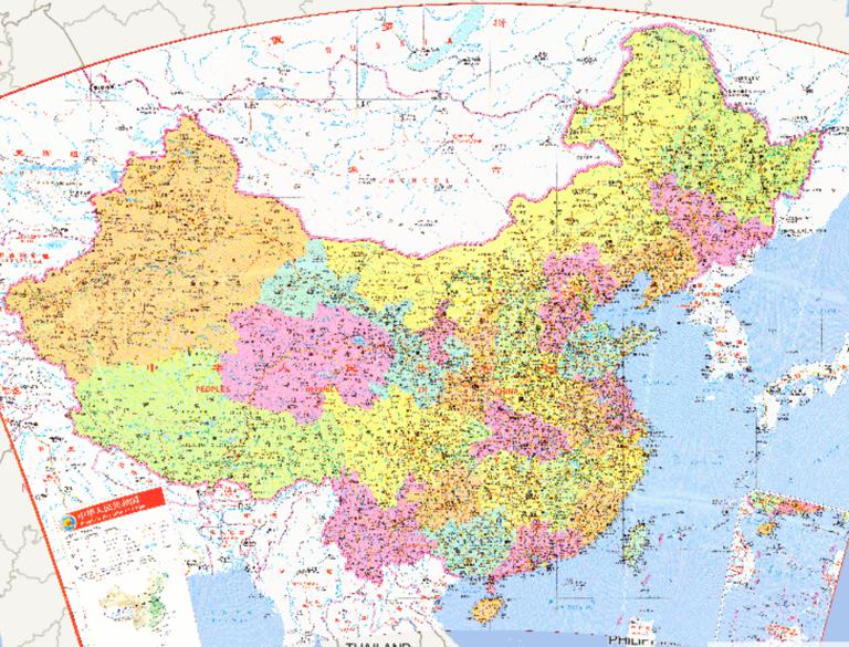 中华人民共和国在线地图