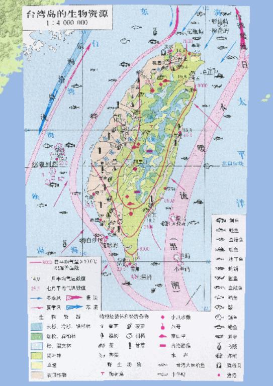 中国台湾岛的生物资源在线地图