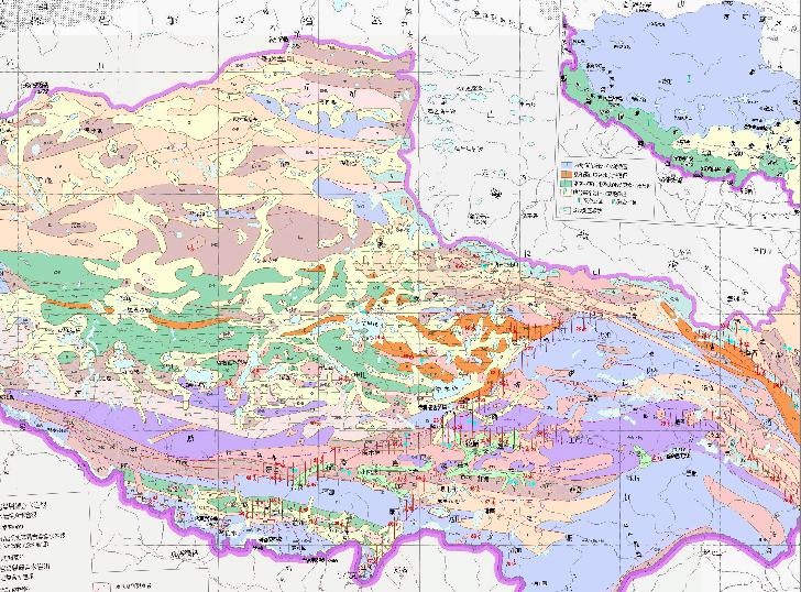 中国西藏自治区水文地质在线地图