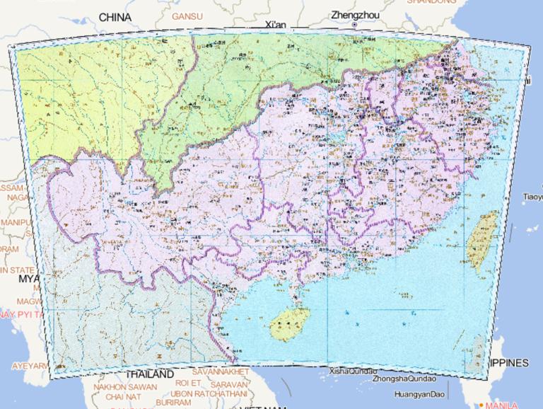 中国东晋时期历史地图
