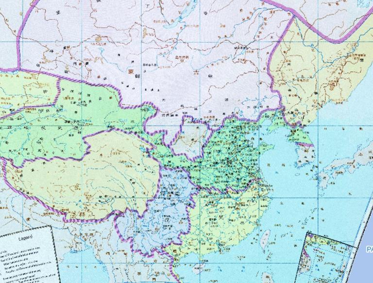 中国三国时期历史地图