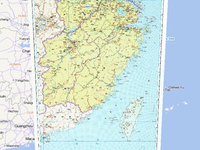 中国东汉时期扬州刺史部在线历史地图