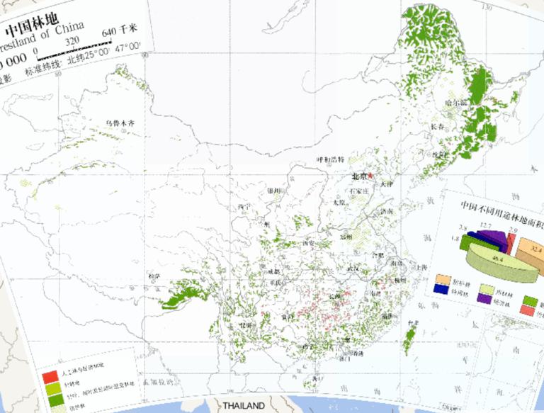 中国林地在线地图