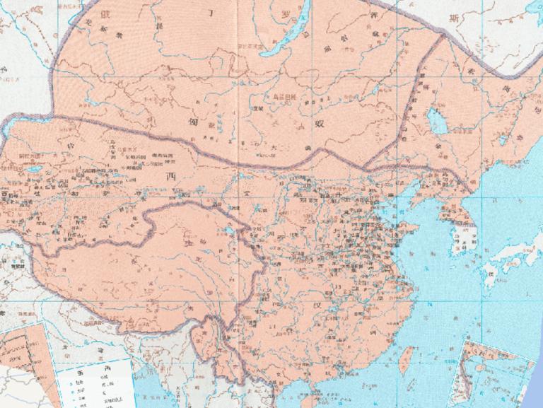 公元2年中国西汉时期形势在线历史地图