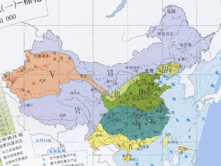 中国纤维作物资源（棉花）在线地图