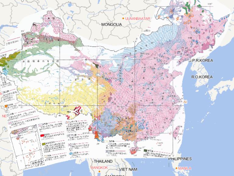 中国的民族分布在线地图