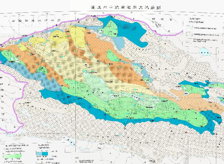 中国柴达木自流盐地水文地质在线地图