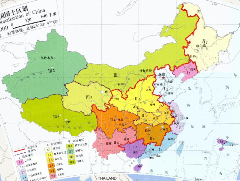 中国国土区划在线地图（1:3200万）