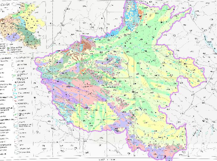 中国河南省水文地质在线地图