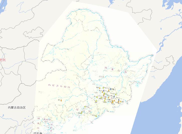 2010年7月24日-30日中国东北洪涝灾害河道水情形势在线地图