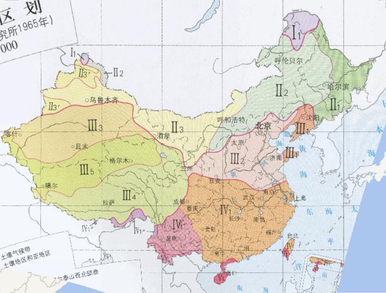 中国土壤区划（中国科学院南京研究所1965年）在线地图