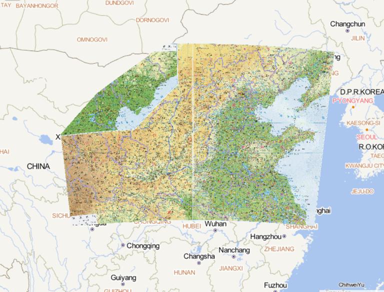 中国华北地区在线地图