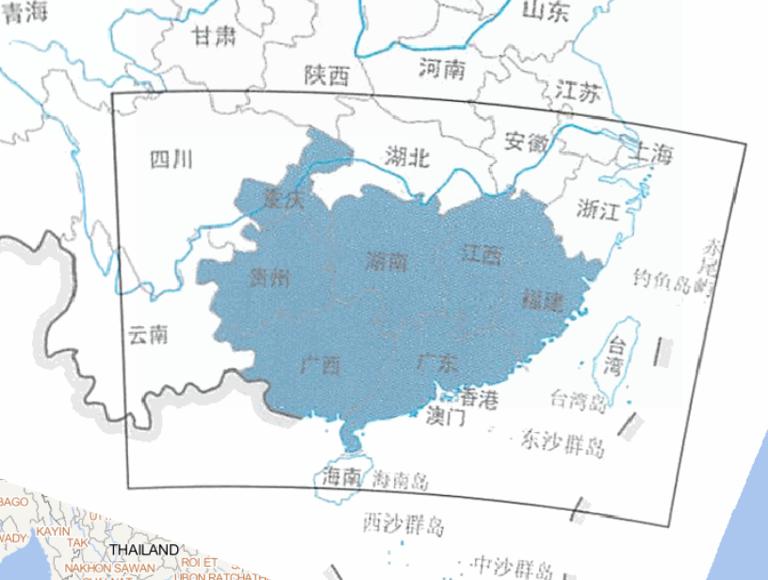 2014年5月中下旬长江以南洪涝灾害分布在线地图