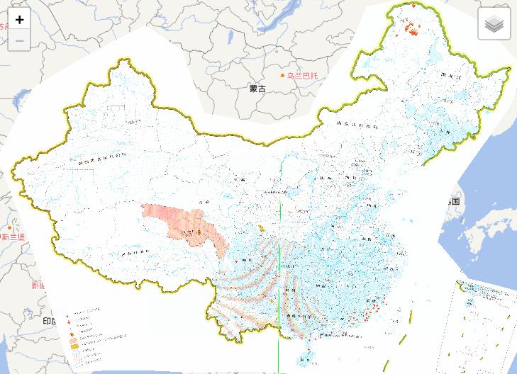 2010年中国重大自然灾害分布在线地图