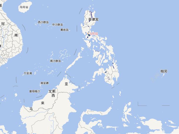 菲律宾水域面积