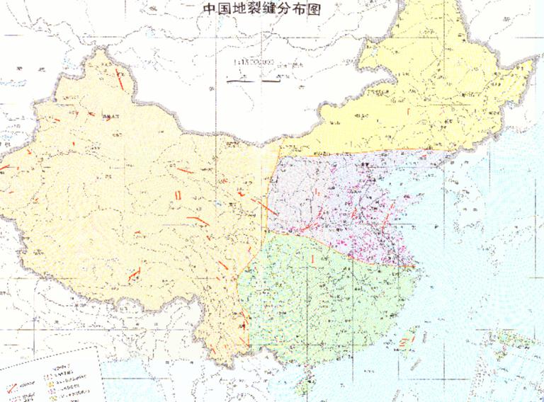 中国地裂缝分布在线地图