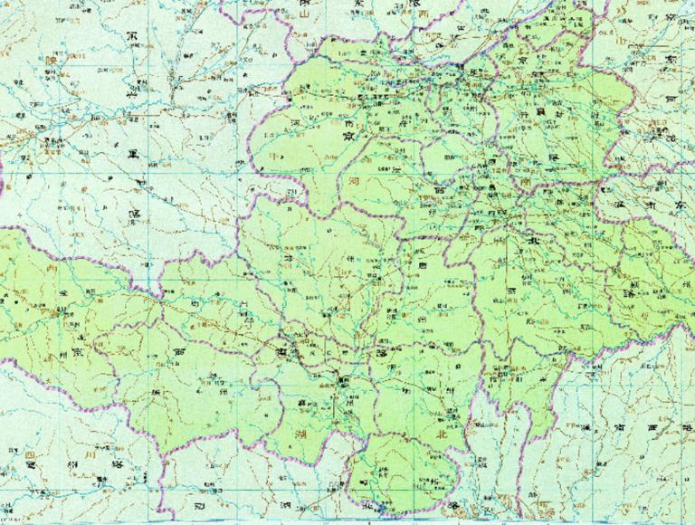 中国北宋、辽时期北宋京畿路、京西南路、京西北路历史地图