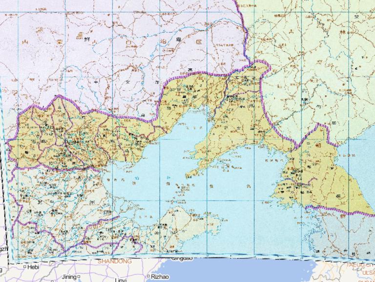 中国西晋时期幽州、平州历史地图