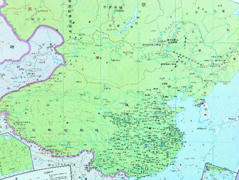 中国元朝时期历史全图（至元17年公元1280年）