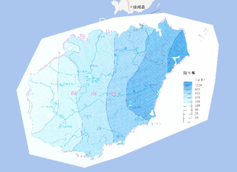 2010年10月3日-8日中国南方洪涝灾害降雨量在线地图