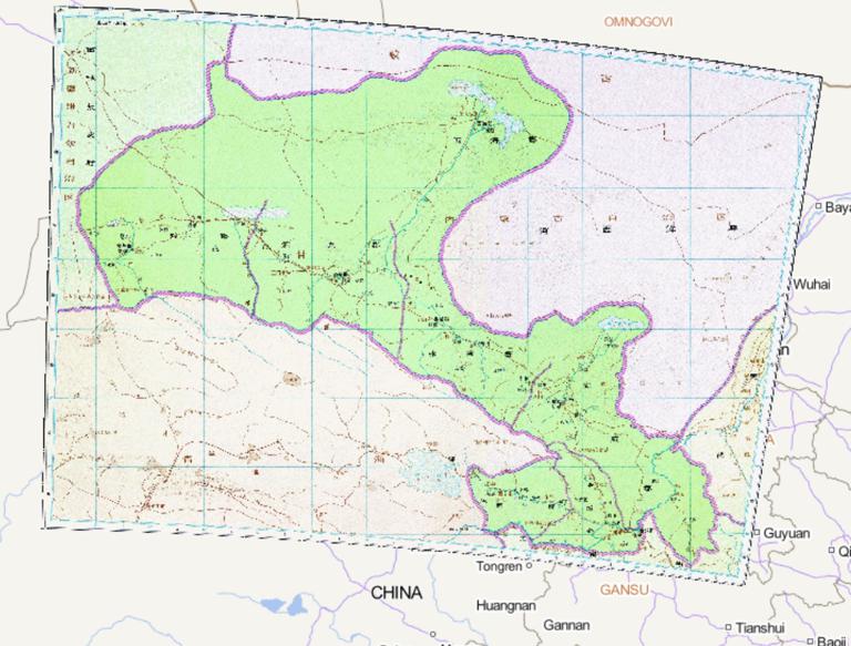 中国三国时期魏国凉州历史地图
