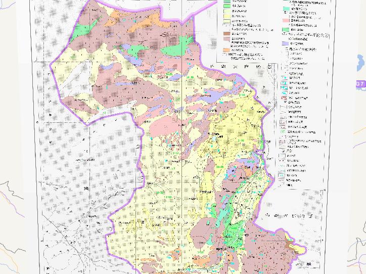 中国宁夏回族自治区的水文地质在线地图