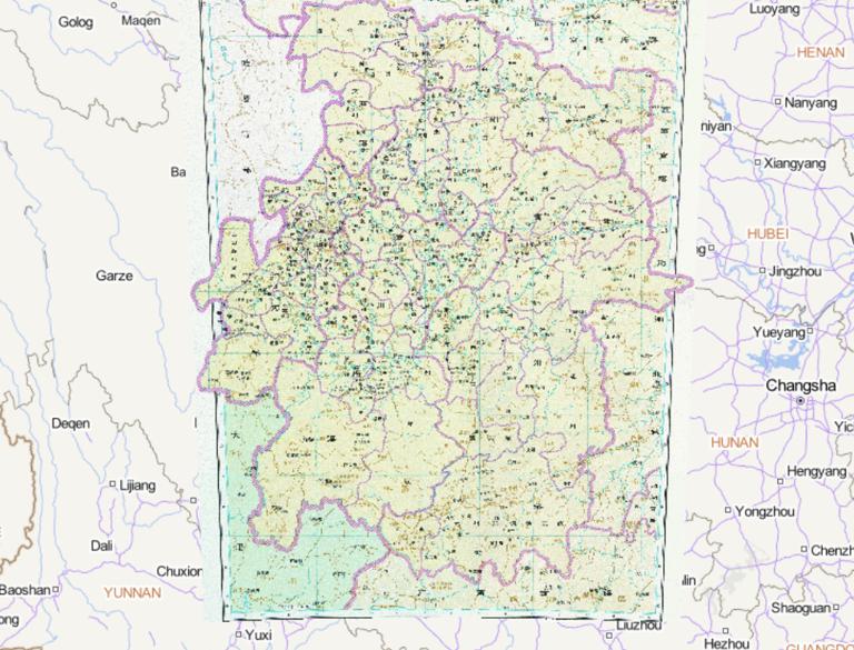 中国南宋时期成都府路历史地图