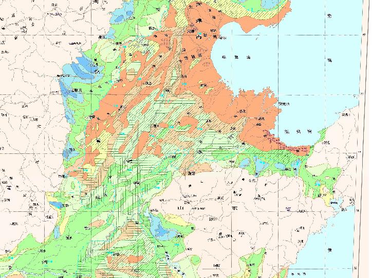 中国黄淮海平原浅层淡水水文地质在线地图