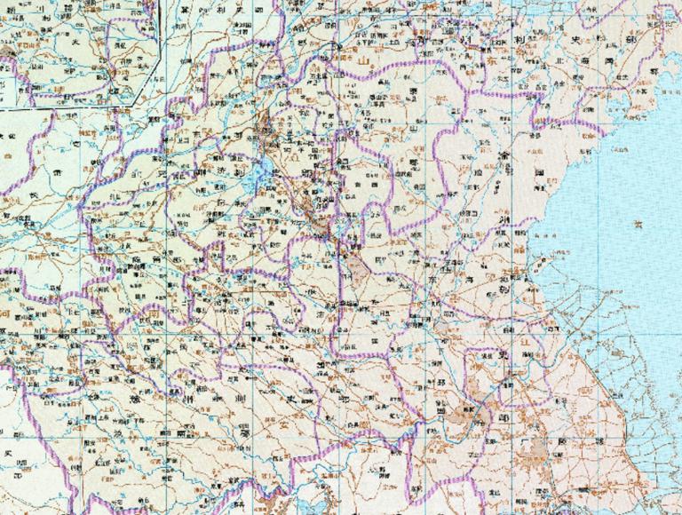 中国东汉时期豫州、兖州、徐州、青州刺史部在线历史地图
