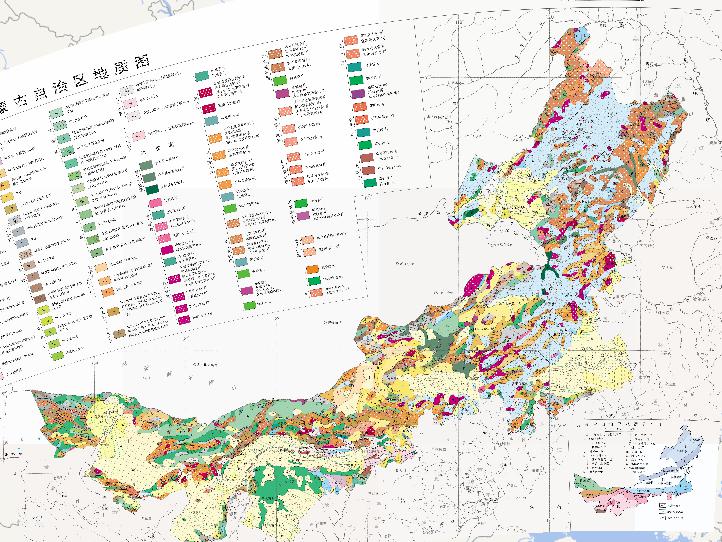 中国内蒙古自治区地质在线地图