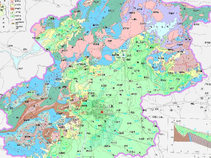 中国北京市水文地质在线地图