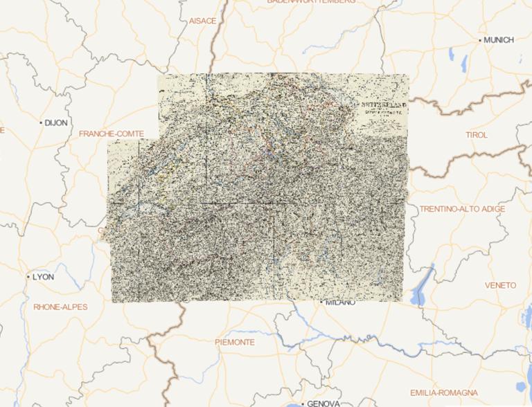 1869年瑞士在线地图