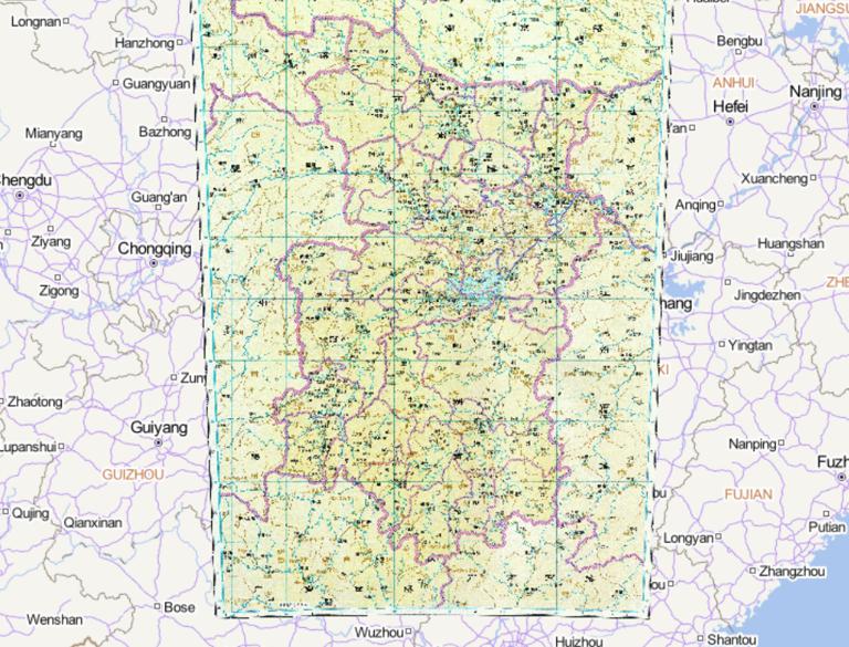 中国南宋时期荆湖南路历史地图