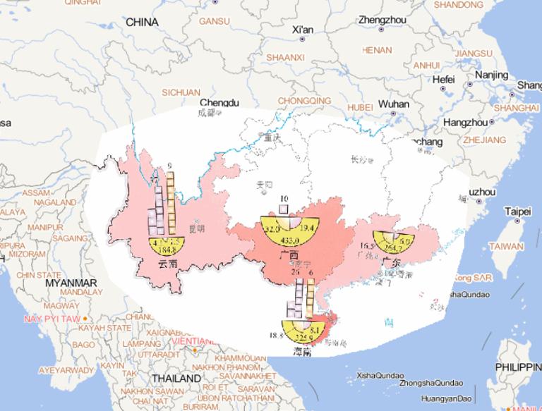 2014年1409号“威马逊”超强台风灾害人员受灾情况在线地图