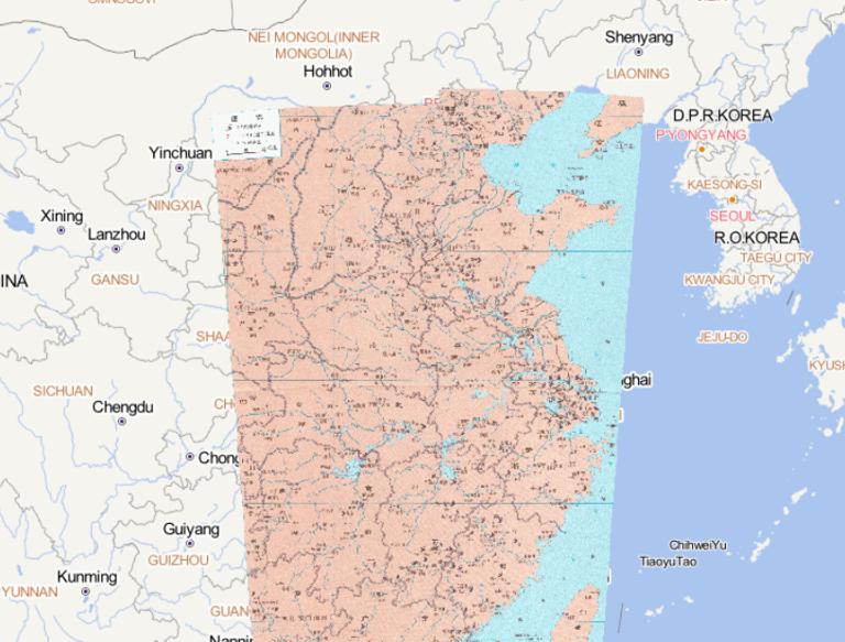 中国清代农民抗租与工匠齐行（罢工）形势的在线历史地图