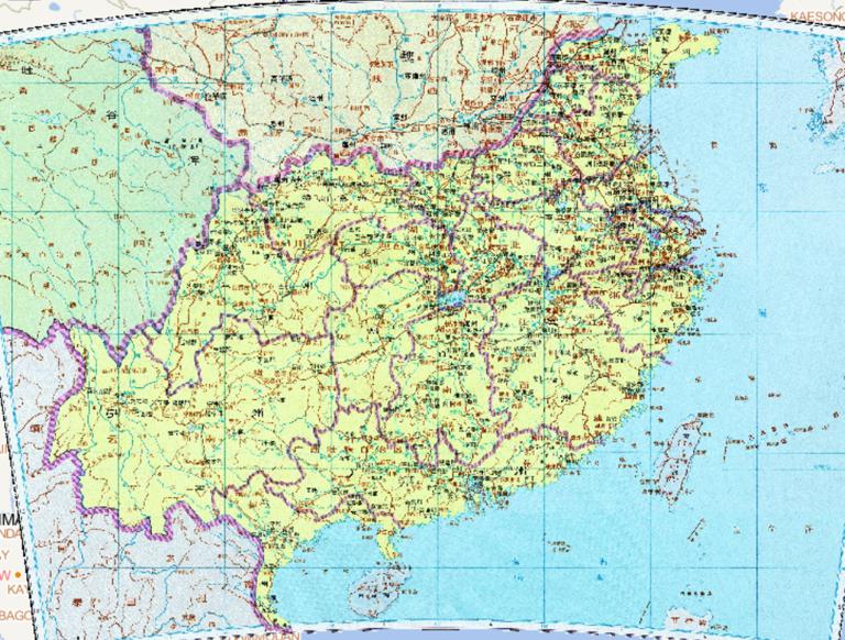 中国南北朝时期南朝宋历史地图