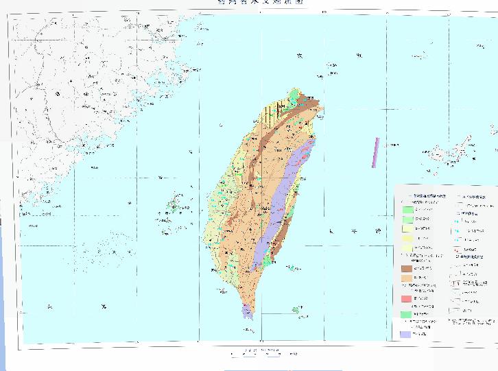 中国台湾省水文地质在线地图